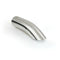 Ornament toba esapament curbat T-06 din otel inoxidabil lustruit racordare Ø30-44mm